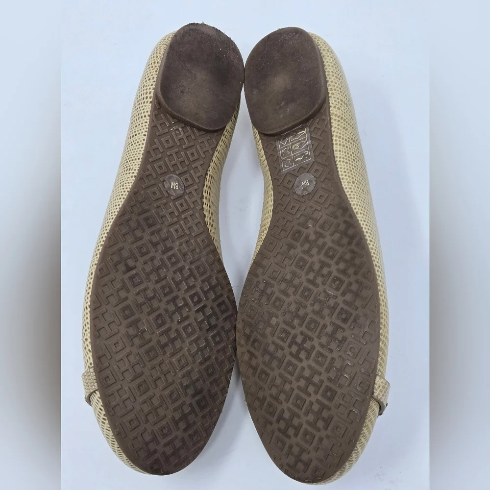 Tory Burch Miller Flat In Trench Tan